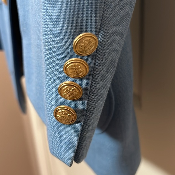 Arnold Palmer 48R Lined Sports Jacket, Sky Blue, Tailored in USA, Like New EUC - Picture 3 of 10